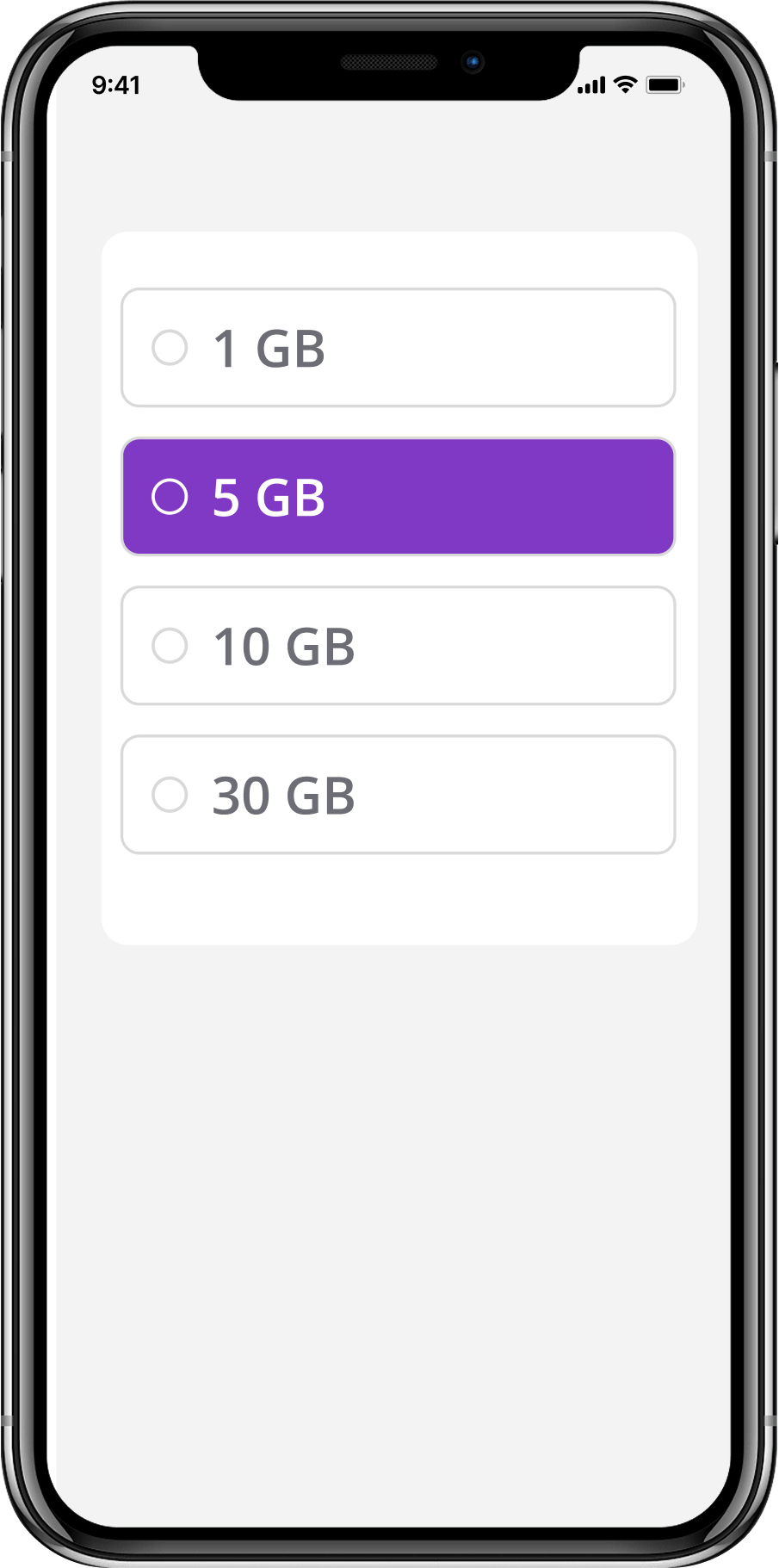 Traveler selecting Roamvy eSIM mobile data plan for international trip