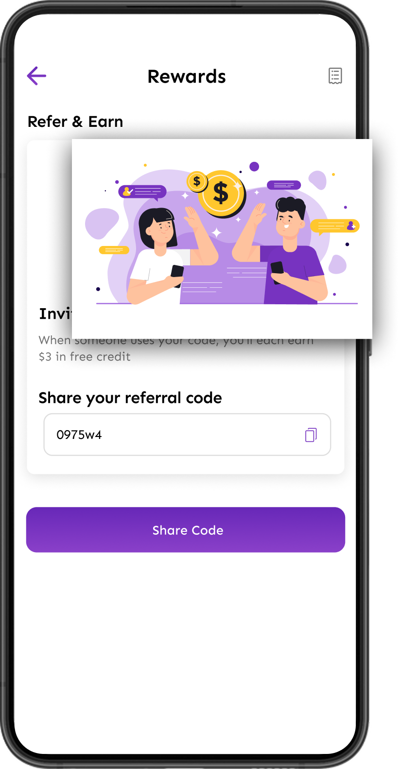Earn cashback and free credits with Roamvy eSIM referral and rewards program
